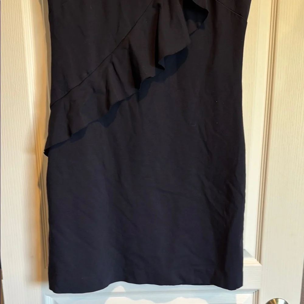 Banana Republic Midnight Asymmetrical Dress - Picture 4 of 7
